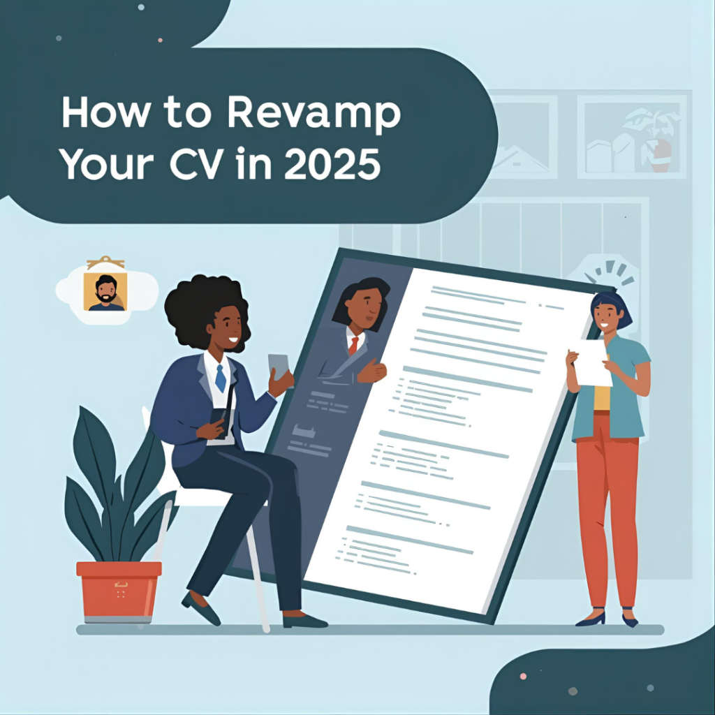 How to Revamp Your CV and Stand Out in 2025 (Nigeria Edition) rose gold marble modern new blog post instagram post (2)